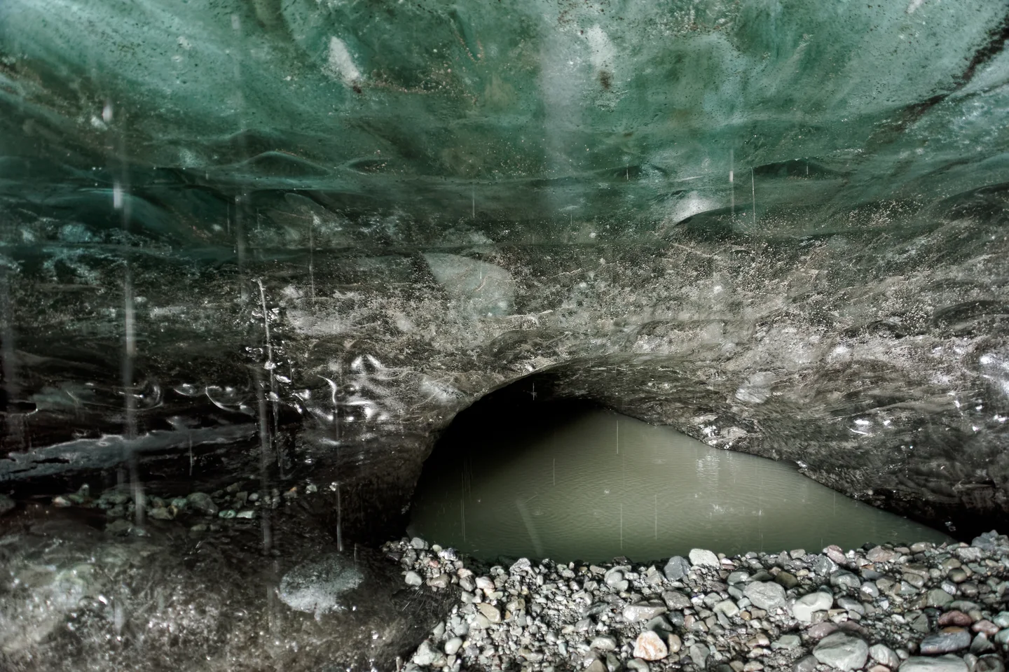Breiðamerkurjökull 冰洞與冰川環境實景
