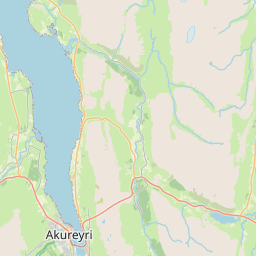 北部冰島 OpenStreetMap 底圖